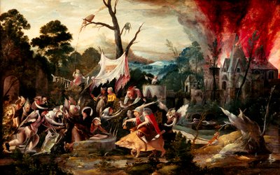 La tentación de San Antonio de Jan Mandijn
